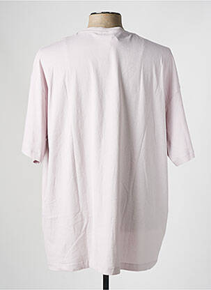 T-shirt stretch manches courtes violet DEFACTO homme