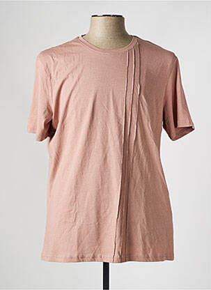 T-shirt coupe cintrée manches courtes rose DEFACTO homme