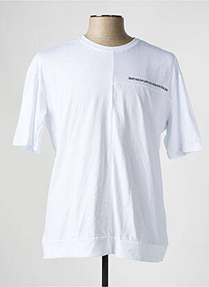 T-shirt stretch manches courtes blanc DEFACTO homme