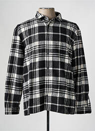 Chemise manches longues imprimé écossais noir DEFACTO homme