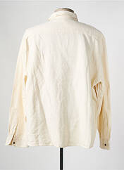 Chemise manches longues beige DEFACTO pour homme seconde vue