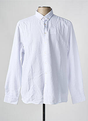 Chemise manches longues blanc DEFACTO pour homme