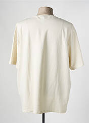 T-shirt beige DEFACTO pour homme seconde vue