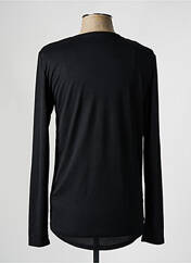 T-shirt noir DEFACTO pour homme seconde vue