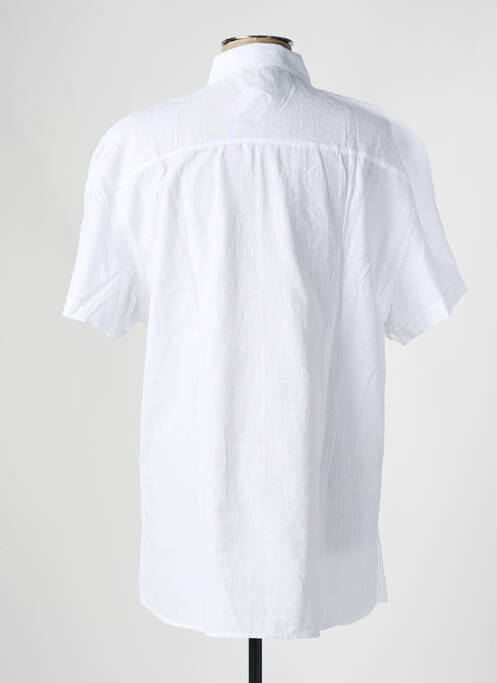 Chemise manches courtes poches blanc DEFACTO homme