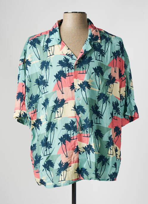 Chemise manches courtes bleu DEFACTO homme