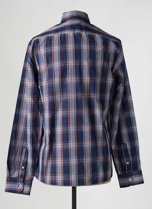 Chemise manches longues bleu DEFACTO pour homme