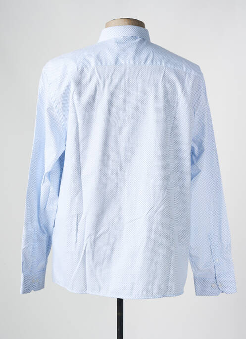 Chemise manches longues bleu DEFACTO pour homme