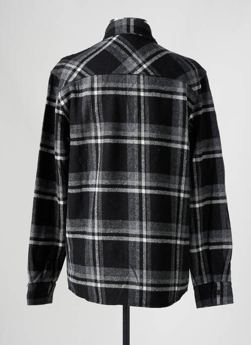 Chemise manches longues noir DEFACTO pour homme