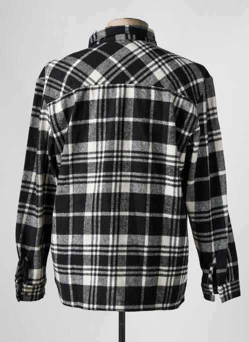 Chemise manches longues noir DEFACTO pour homme