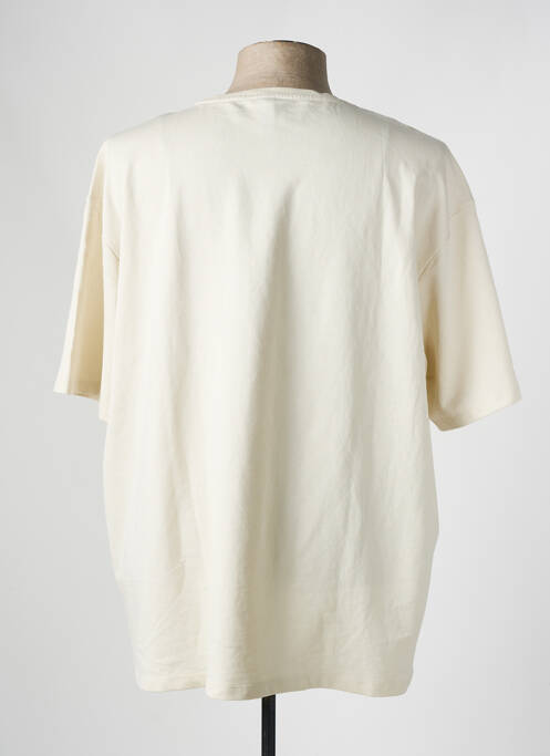 T-shirt beige DEFACTO pour homme