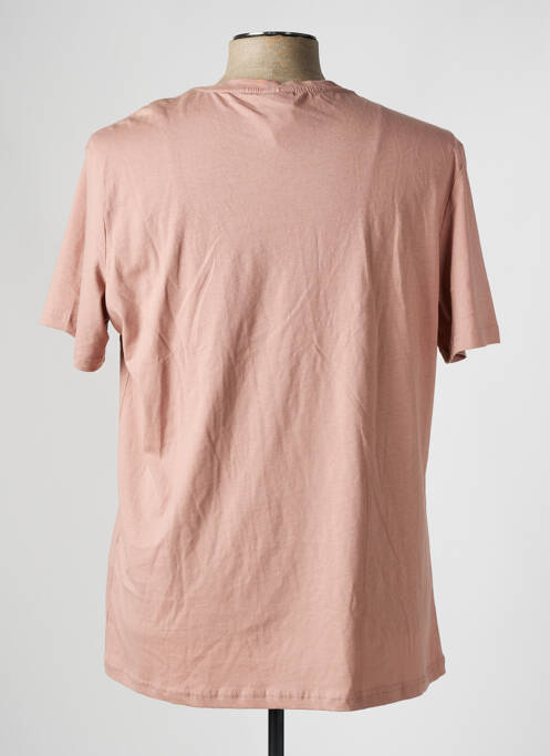 T-shirt rose DEFACTO pour homme