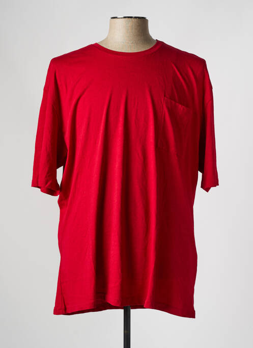 T-shirt rouge DEFACTO pour homme