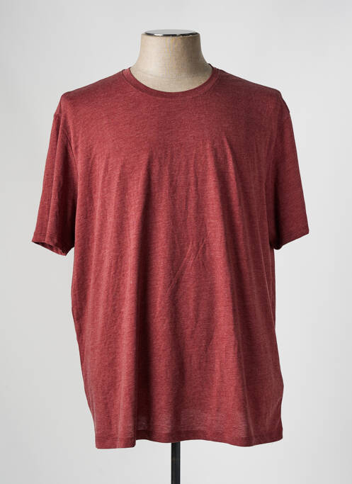 T-shirt rouge DEFACTO pour homme