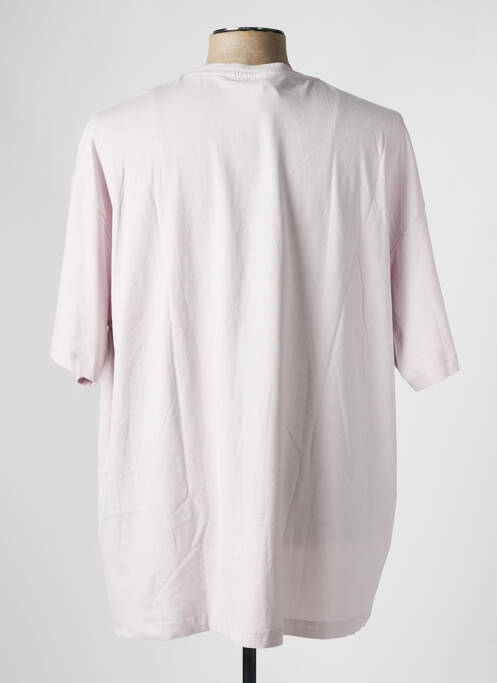 T-shirt violet DEFACTO pour homme