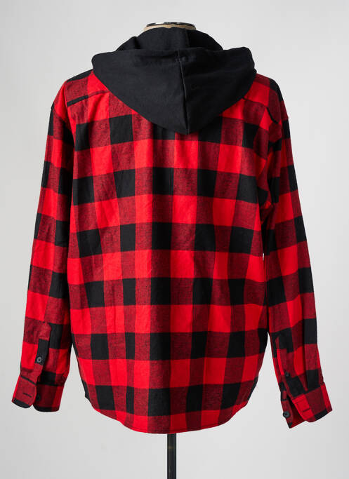 Veste casual rouge DEFACTO pour homme