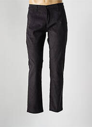 Pantalon droit taille normale taille normale noir DEFACTO homme