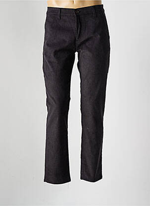 Pantalon droit taille normale taille normale noir DEFACTO homme