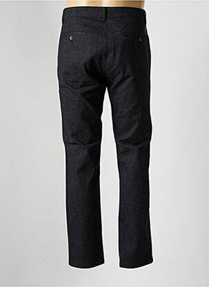 Pantalon droit tissage chiné taille normale noir DEFACTO homme