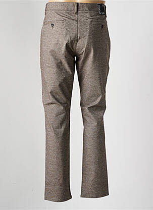 Pantalon droit tissage chiné taille normale gris DEFACTO homme