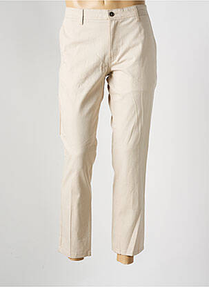 Pantalon 7/8 tissage popeline taille normale beige DEFACTO homme