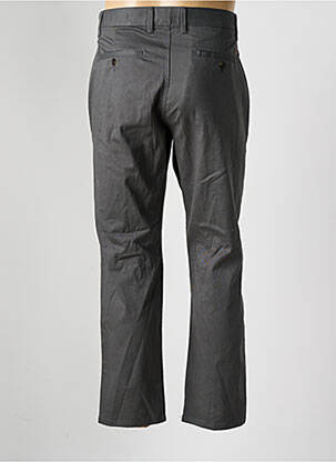 Pantalon droit tissage popeline taille normale gris DEFACTO homme