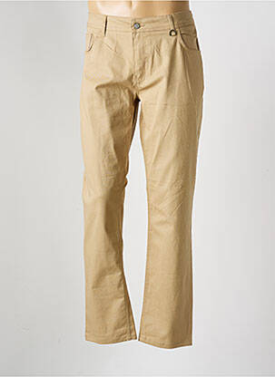 Pantalon slim stretch taille normale beige DEFACTO homme