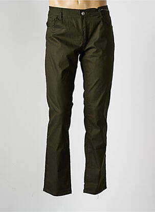 Pantalon slim stretch taille normale vert DEFACTO homme