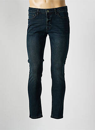 Jeans coupe slim tissage brut taille normale bleu DEFACTO homme