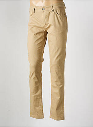Pantalon slim stretch taille normale beige DEFACTO homme