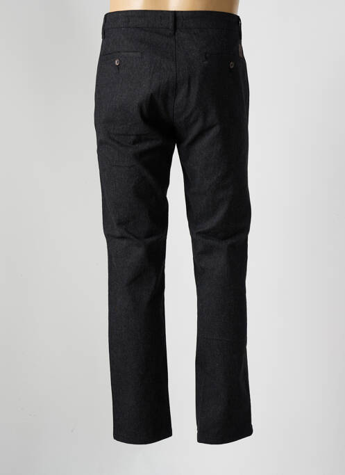 Pantalon droit tissage chiné taille normale noir DEFACTO homme