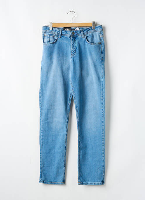 Jeans coupe droite bleu DEFACTO pour homme