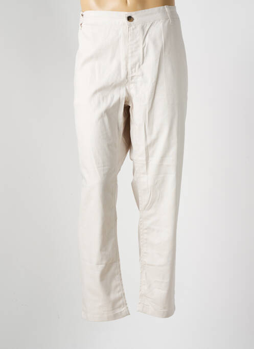 Pantalon droit beige DEFACTO pour homme