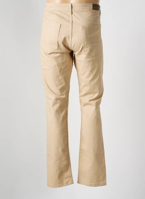Pantalon droit beige DEFACTO pour homme