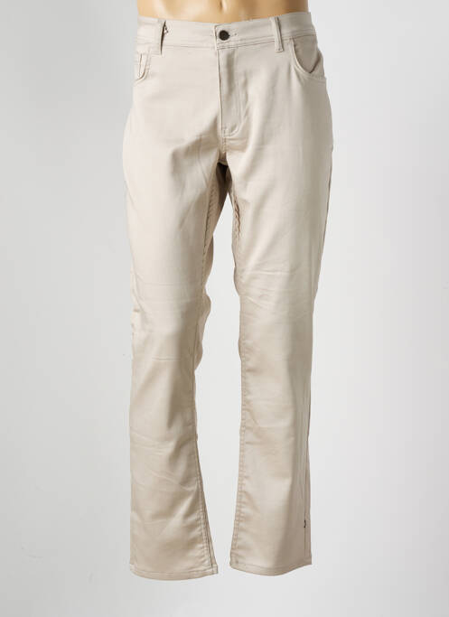 Pantalon droit beige DEFACTO pour homme
