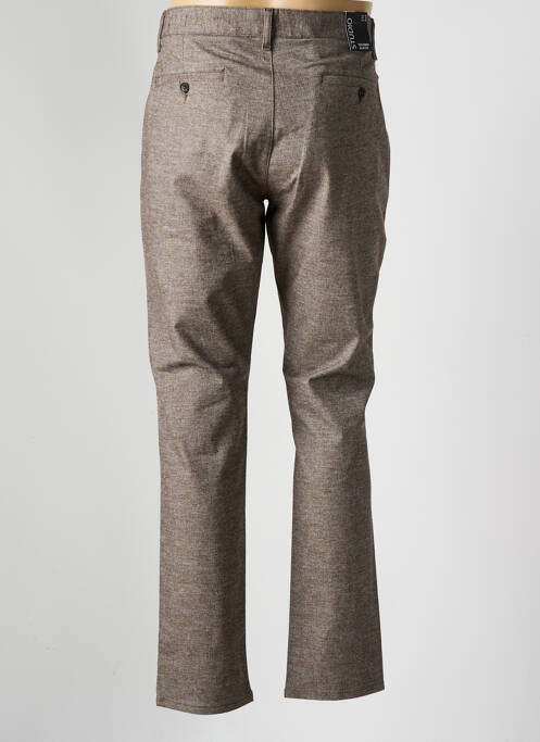 Pantalon droit gris DEFACTO pour homme