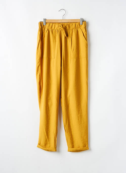 Pantalon droit jaune DEFACTO homme