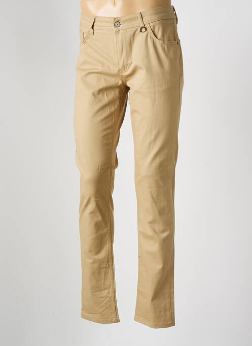 Pantalon slim beige DEFACTO pour homme