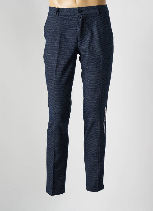 Pantalon slim bleu STUDIO pour homme