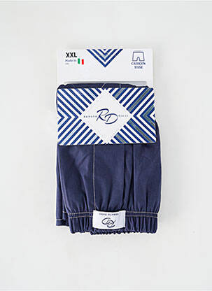 Caleçon bleu RENATO DICCI pour homme