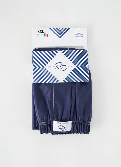 Caleçon bleu RENATO DICCI pour homme