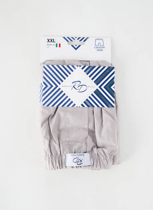 Caleçon gris RENATO DICCI pour homme