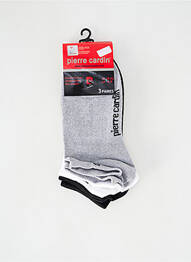 Chaussettes stretch noir PIERRE CARDIN homme