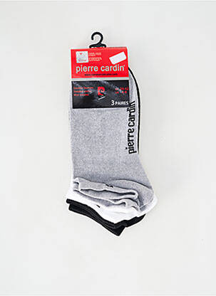 Chaussettes stretch noir PIERRE CARDIN homme