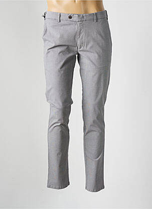 Pantalon chino tissage chiné taille normale gris MMX homme