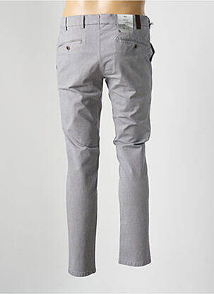 Pantalon chino tissage chiné taille normale gris MMX homme