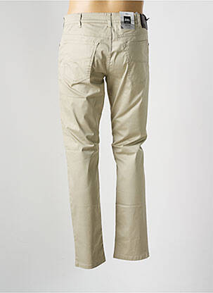 Jeans coupe slim bio taille normale beige MMX homme