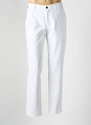 Pantalon chino bio taille normale blanc MMX homme
