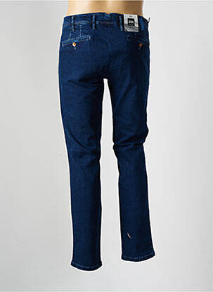 Pantalon chino stretch taille normale bleu MMX homme