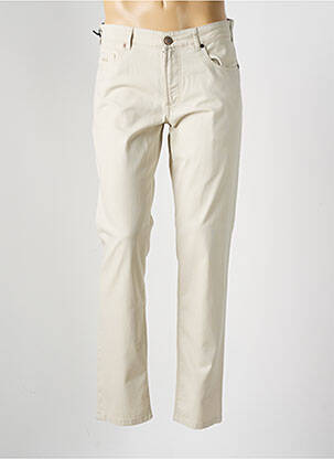 Jeans coupe slim bio taille normale beige MMX homme